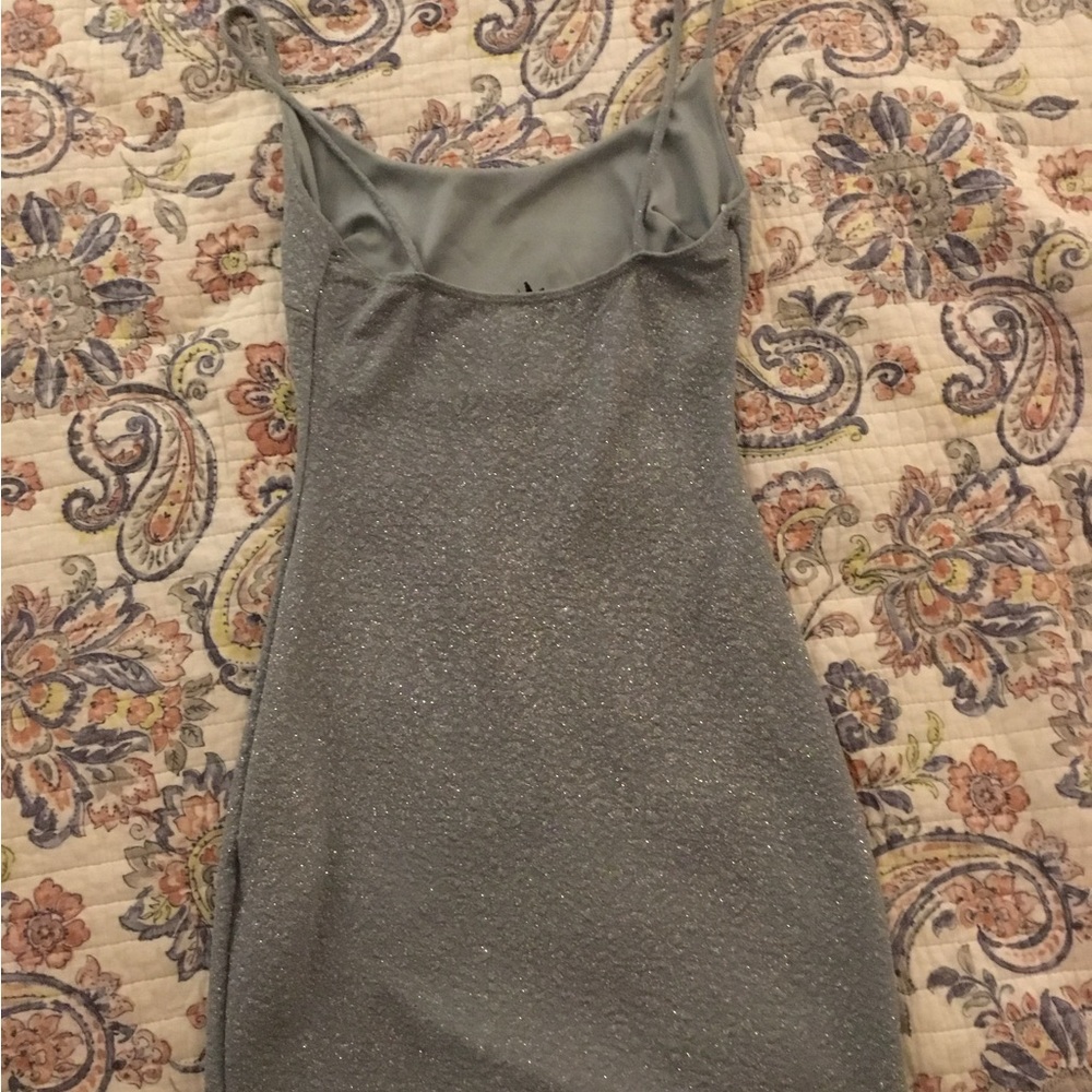 Elegant Baby Blue Women's Dress